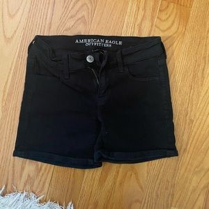 American Eagle Black Shorts